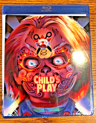 Child's Play Blu-ray Disc Limited Edition RARE Art 1988 Horror