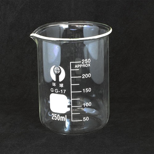 5ml 100ml Beaker Measuring Glass Beaker Chemistry Lab Borosilicate Glassware Ebay