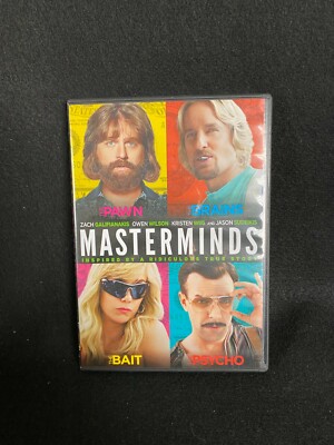 Masterminds (DVD, 2017) 