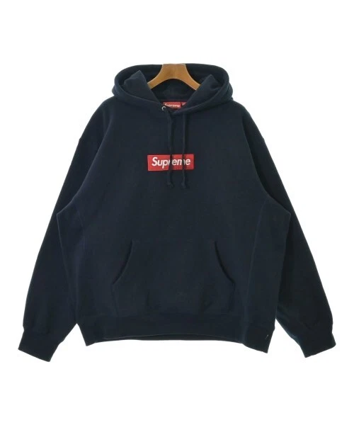 Sweat à capuche Supreme bleu marine XL 2200540819065