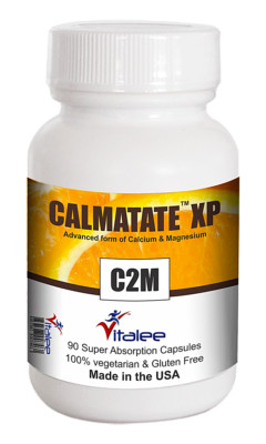 Vitalee Nanomed Calmatate XP: Calcium- und Magnesium-Orat, 60 Kapseln