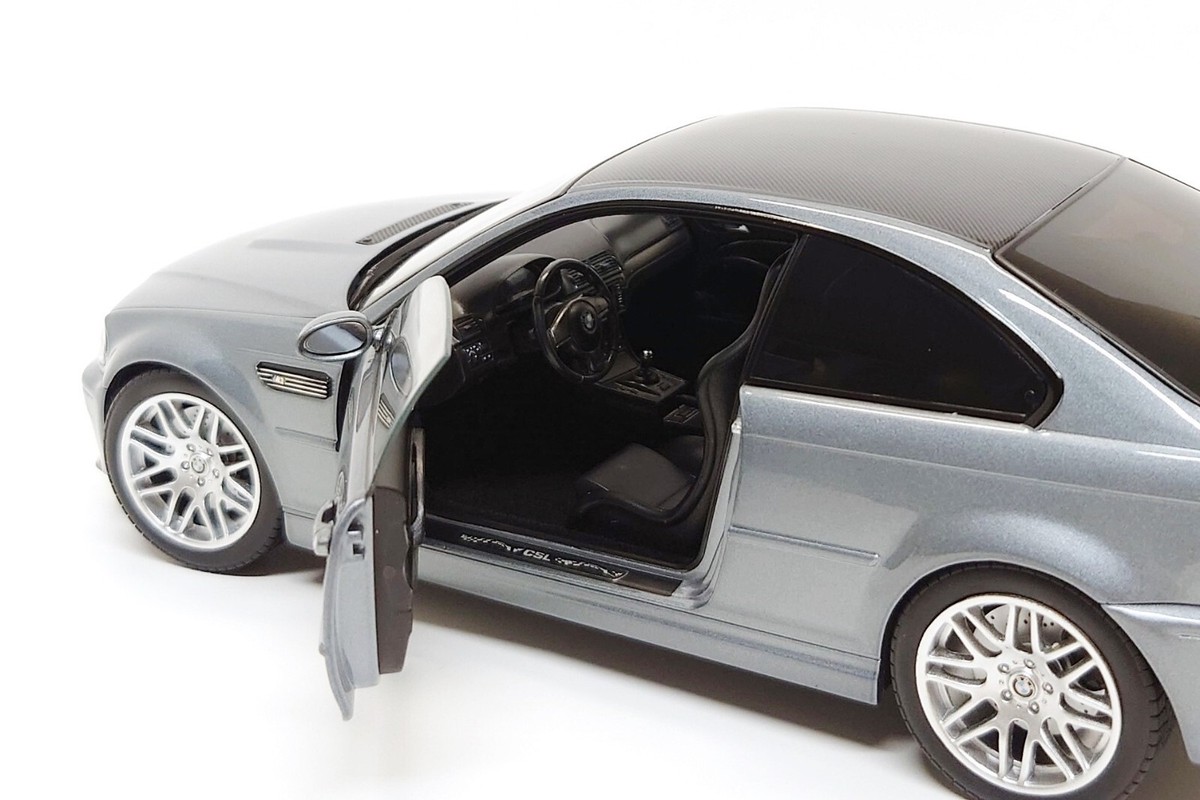 1／18 BMW M3 CSL 中古 Norev 1:18 BMW M3 CSL (E46) in Silver Grey Metallic | eBay