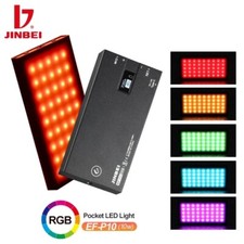 JINBEI EF-P10 RGB LED Video Light Panel Light Full Color 2700-10000K HSI CCT RGB