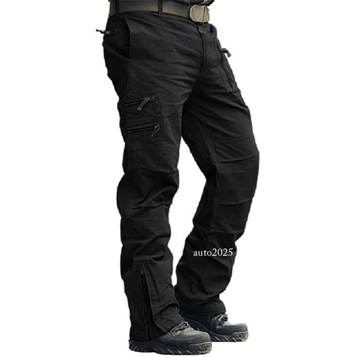 Cargo Herren Freizeithose Kampfhose Outdoor Tactical Wandern Multi-Pocket Gr. - Bild 4 von 28