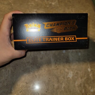 champion's path elite trainer booster box Pokmon TCG from your personal card collection Pokemon TCG Champion's Path Elite
