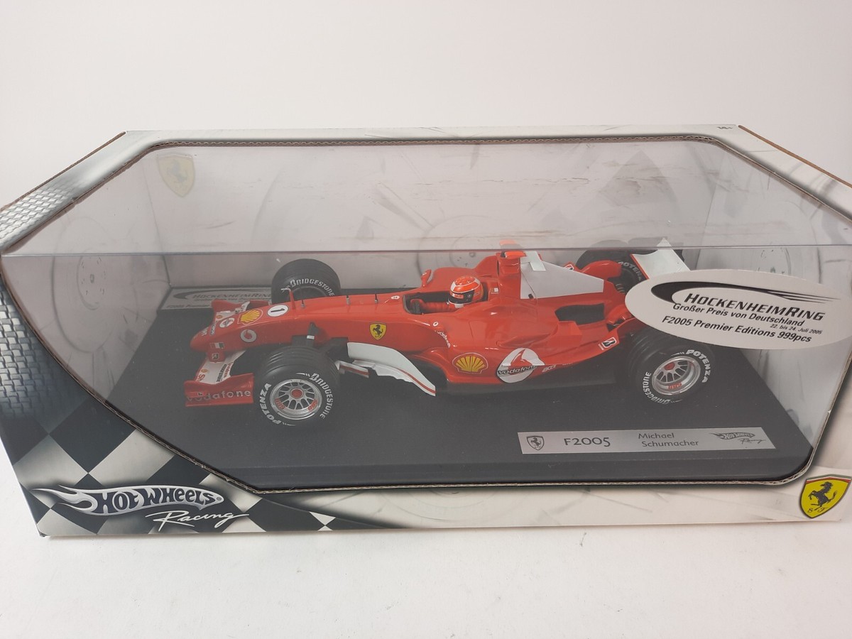 Hot Wheels F1 Ferrari F2005 #1 Michael Schumacher 2005 HOCKENHEIM