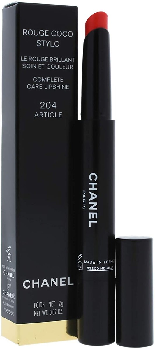 CHANEL Rouge Coco Stylo Complete Care Lipshine 204 Article