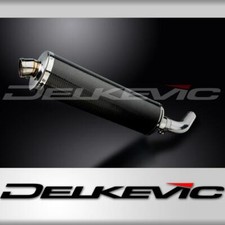 HONDA VFR800X CROSSRUNNER 11-19 450mm OVAL CARBON BSAU SILENCER EXHAUST KIT