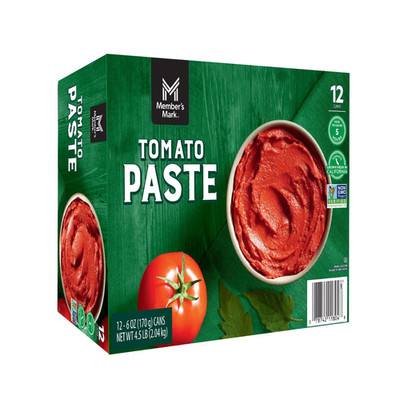 Member's Mark Tomato Paste 6 oz Cans - 12 Pack | Rich Flavor Pantry
