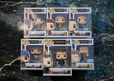 Funko Pop! Supernatural Bundle Dean Winchester, Castiel, Bobby, Crowley, Death