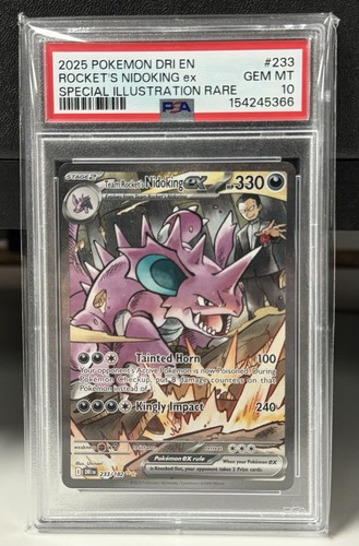 Team Rocket's Nidoking ex graded PSA 10 for sale on eBay