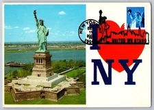 #3477 Statue of Liberty Maxi Card w/Pictorial Cancel