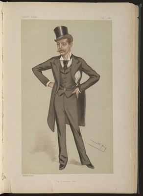 A younger son,Lord Randolph Henry Spencer Churchill,hands on hips,July 10,1880