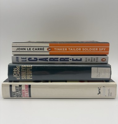 Lot of 4 Paperback & Hardcover John Le Carre Smiley Karla Spy Cold Penguin
