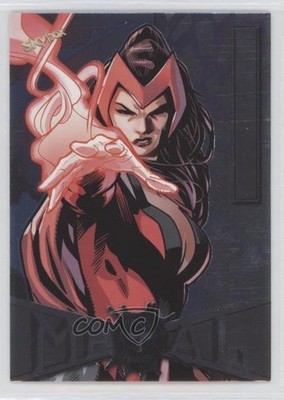2022 Upper Deck Marvel Metal Universe Spider-Man Scarlet Witch #72 0l9v
