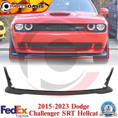 Challenger 15-23 Front Valance Air Dam Textured SRT Hellcat Without Fog