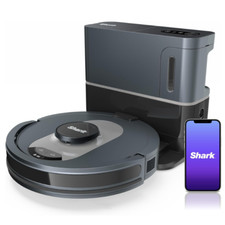 Shark UR250BE0US 30 AI Ultra Robot Vacuum with Self-Empty Base   Black   Used