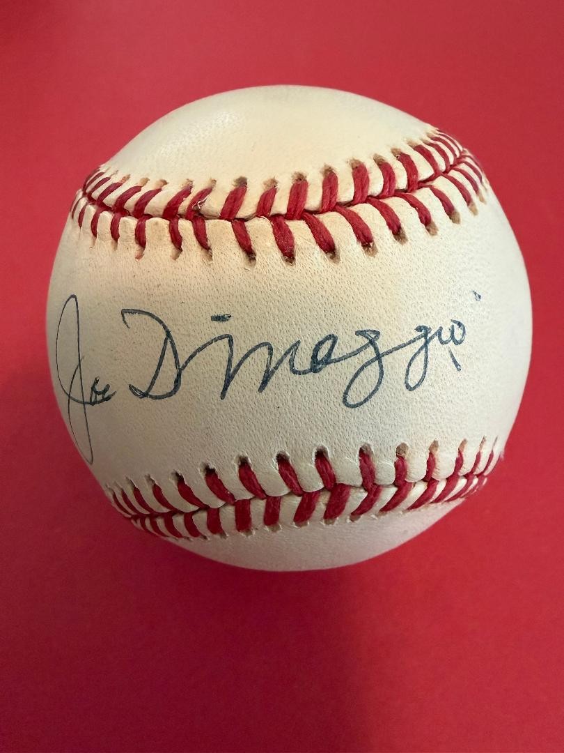 MLB Joe DiMaggio 直筆サインボール JD JOE DiMAGGIO AUTOGRAPHED AUTHENTIC MLB BASEBALL. | eBay