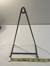 6x4x9 Inch Black Metal Display Easel with Wal...