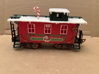 New Bright The Holiday Express Train Set 0181 Caboose Rail Car Replacement Only