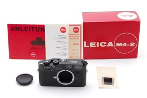 Boîtier Leica M4-2 (1978) Leitz – Avec Boîte, état Mint, Argentique 35 Mm