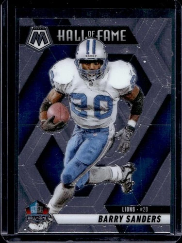 2025 Panini Mosaic Barry Sanders Hall of Fame #291 Lions