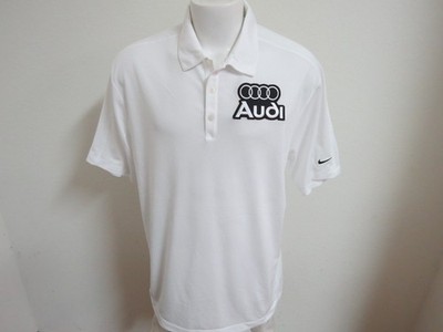 M-3XL Audi Nike Dri-Fit Men's #57Z Golf Polo Shirt