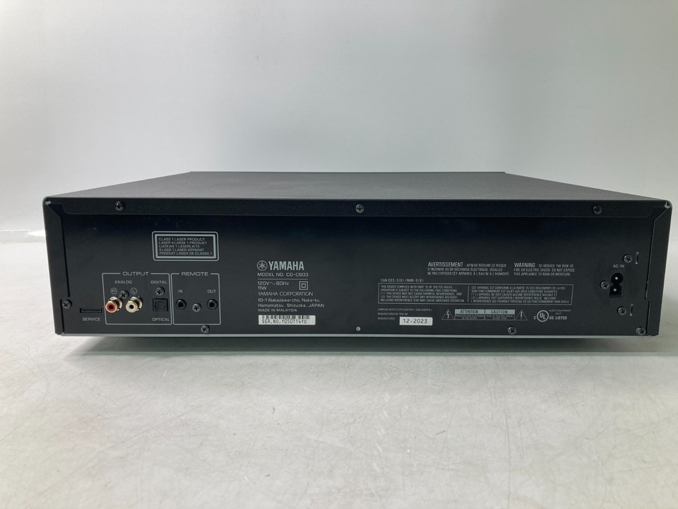 Yamaha CD-C603 5-Disc CD Changer with USB Playback | eBay