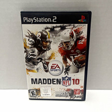 EA SPORTS Madden NFL 10 Madden NFL Series (PS2) E Manual Included