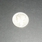 A 1942 Mercury Dime   90% Silver.