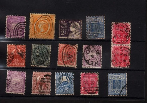 AUSTRALIA NEW SOUTH WALES STAMPS USED (L179)