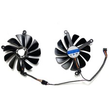 For XFX RX5700 5700XT 8GB THICC II Overseas Edition Graphics Card Cooling Fans