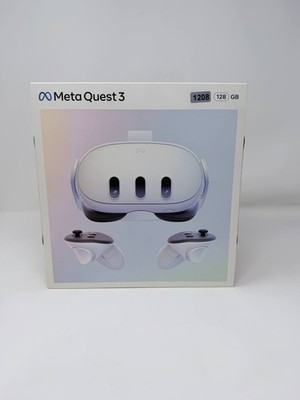 Meta Quest 3 128GB Standalone VR Headset White *READ DESCRIPTION*