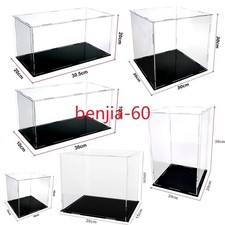 Acrylic Dustproof Transparent Display Box Diorama Car Model Collectibles