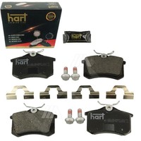 Kit 4 BremsbeläGe Hart Premium Hinten FüR CitroËN C4 Cactus 1.2/1.5/1.6
