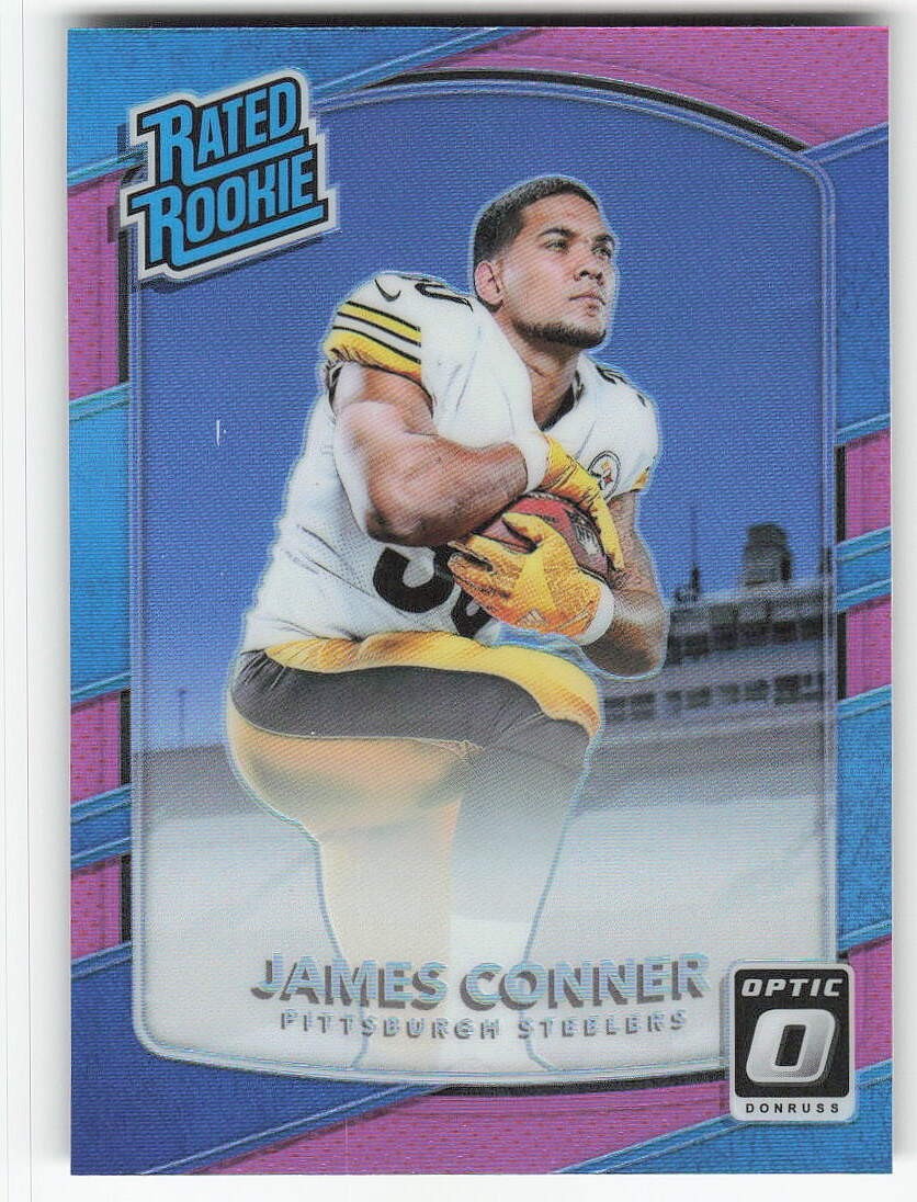 2017 Donruss Optic #172 James Conner FOOTBALL Pittsburgh Steelers