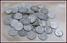 COMBINATION OF 90% SILVER MERCURY AND ROOSEVELT DIMES 50 TOTAL