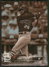 2018 Topps Chrome Sepia Refractors #118 Tommy Pham St. Louis Cardinals 4178