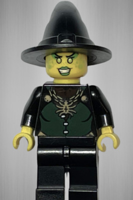 Lego  Freestyle Minifigur cas397 Castle Fantasy Era Evil Witch Böse Hexe Zauber