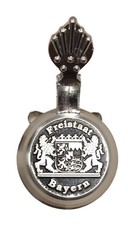 Flaschendeckel, Zinn, Bierflaschen Zinn Deckel,Bierflaschendeckel "Bayern"