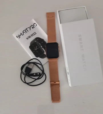 Smarty 2.0 SW022I Smartwatch Unisex Uhr - Gold / Rosa