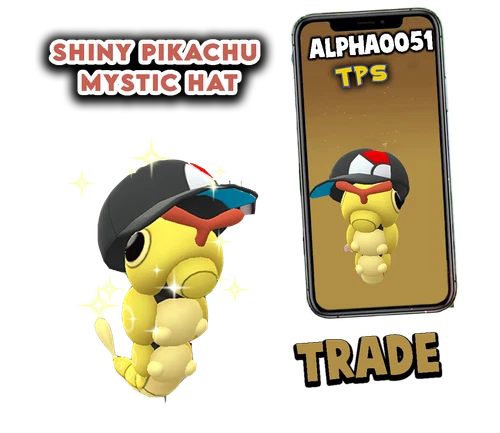 Pokemon Shiny Caterpie Pokeball Hat Registered Trade, ultrafriends or 1 M