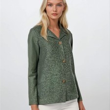 90s Alfred Dunner Vintage Green Blazer Suit Jackets