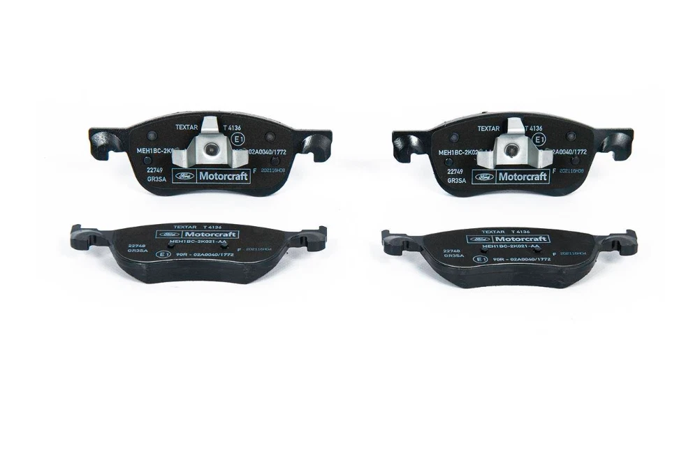 NEW FORD FIESTA MK7 FRONT WHEEL BRAKE PAD SET 2458760 MEH1BC-2K021  