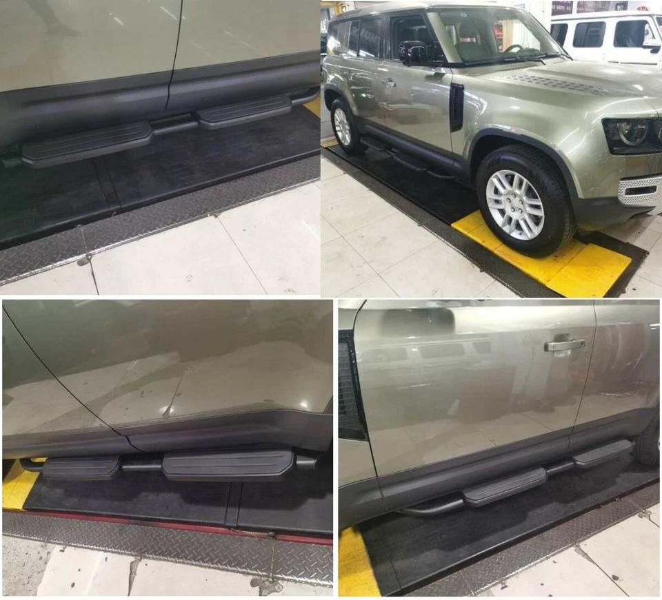 Подножки боковые силовые пороги для Land Rover Defender 110 2020-2024 2025 - Изображение 3 из 4