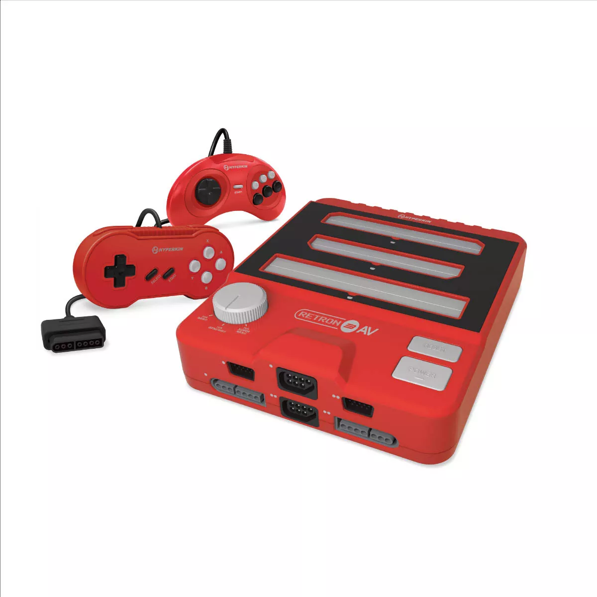 Hyperkin RetroN 3 AV Console for NES, SNES,Super Famicom, Genesis/Mega Drive Red | eBay Hyperkin Retron 3 Av Console For Nes, Snes,Super Famicom, Genesis/Mega Drive Red | Ebay