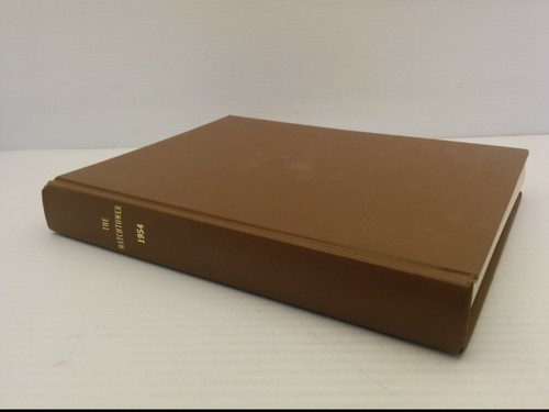 JEHOVAH'S WITNESS "THE WATCHTOWER" 1954 HARDCOVER BOUND VOLUME, FULL YEAR, BROWN - Picture 4 of 7