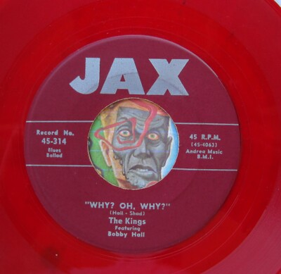 HEAR Kings 45 Why Oh Why / I Love You Baby JAX doo wop R&B repro