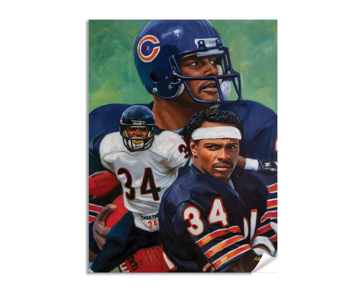 Fan Creations 048340 - Cartello Ufficiale Chicago Bears NFL 15x30 Cm In Legno MDF Con Corda - Decorazione Casa E Ufficio