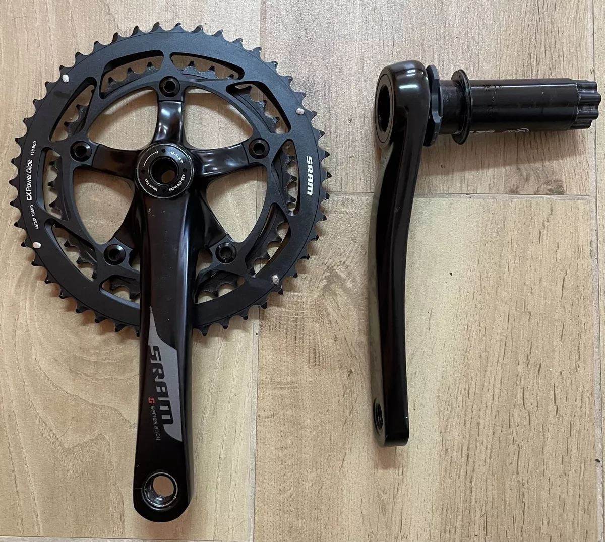 Crankset Bike Cyclocross SRAM S Series Alloy Cx 10s BB30 172.5 46 36